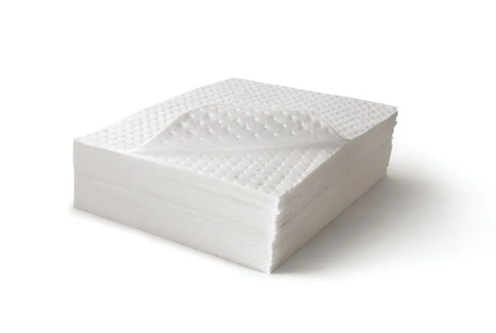 Lubetech Black & White, almohadillas para la absorción de vertidos de aceite, 400 × 500 mm, pack de 25